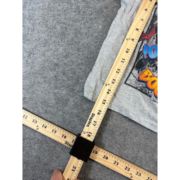 Spider-Man Shirt Toddler 4T Gray Graphic Marvel Superhero Comic Pop Art Tee - Picture 3 of 6